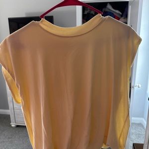 yellow calia tank top